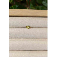 0.46 Ct. Greenish Yellow Sapphire from Montana Life Style