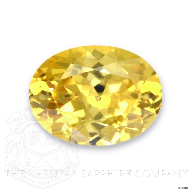 0.48 Ct. Yellow Sapphire from Montana