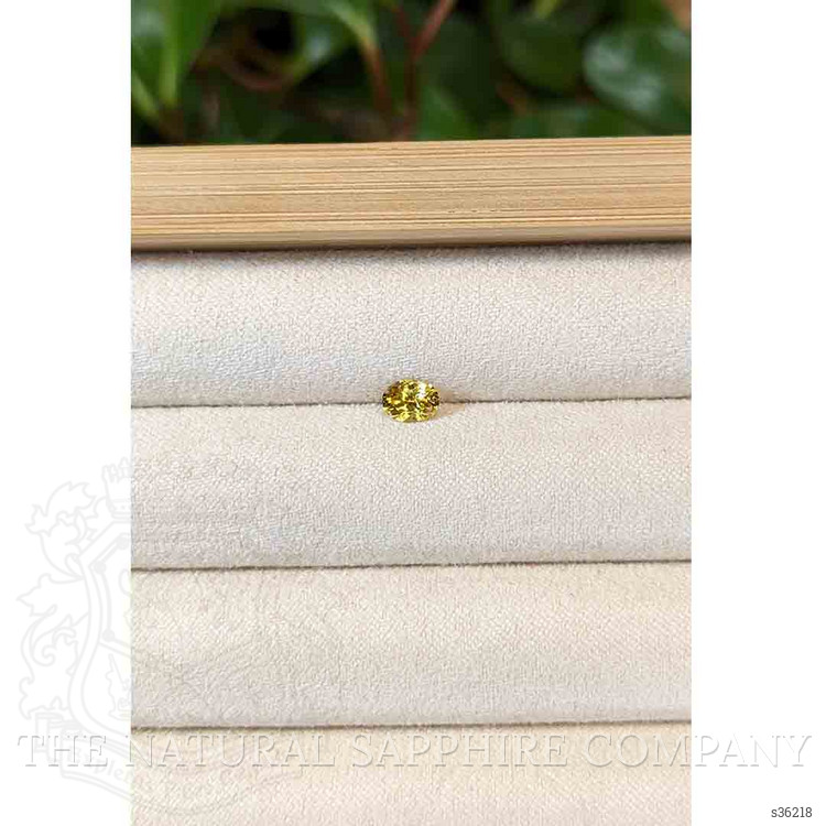 0.48 Ct. Yellow Sapphire from Montana