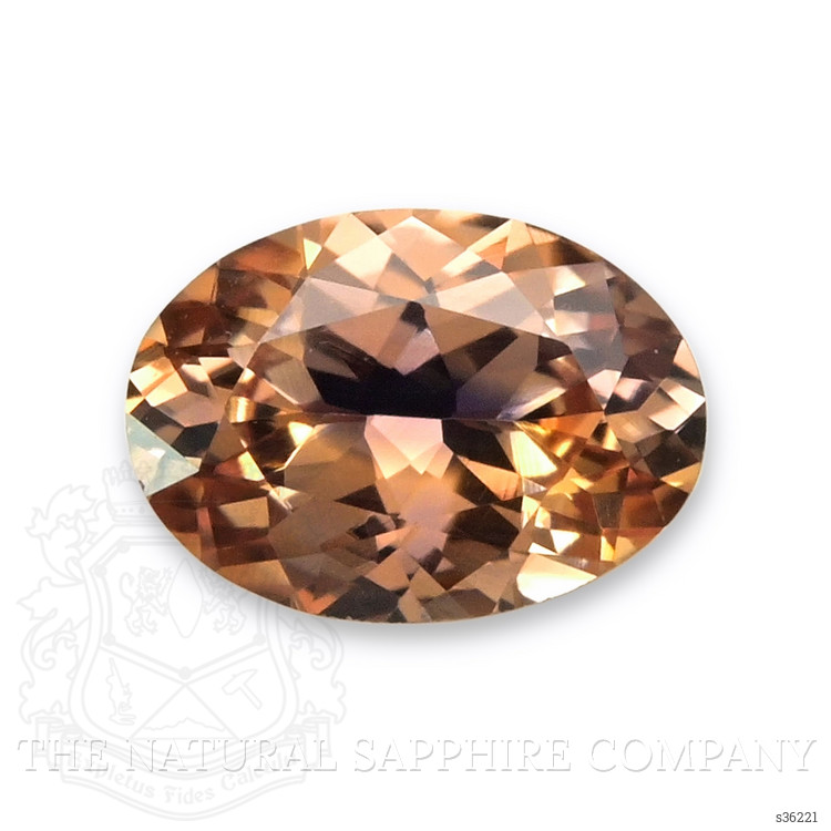 0.49 Ct. Orangish Brown Sapphire from Montana