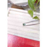 0.49 Ct. Green Sapphire from Montana Life Style