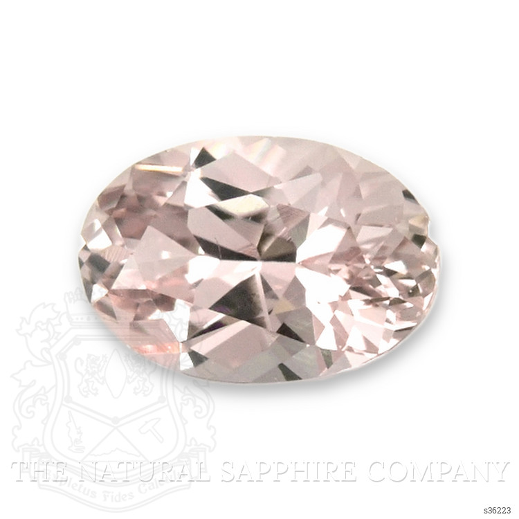 0.50 Ct. Peach Sapphire from Montana