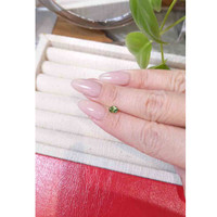 0.50 Ct. Yellowish Green Sapphire from Montana Life Style