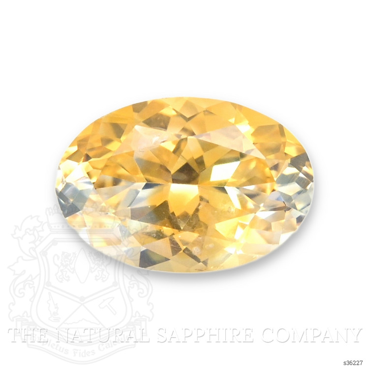 0.52 Ct. Yellow Sapphire from Montana