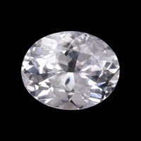 0.54 Ct. White Sapphire from Montana Video