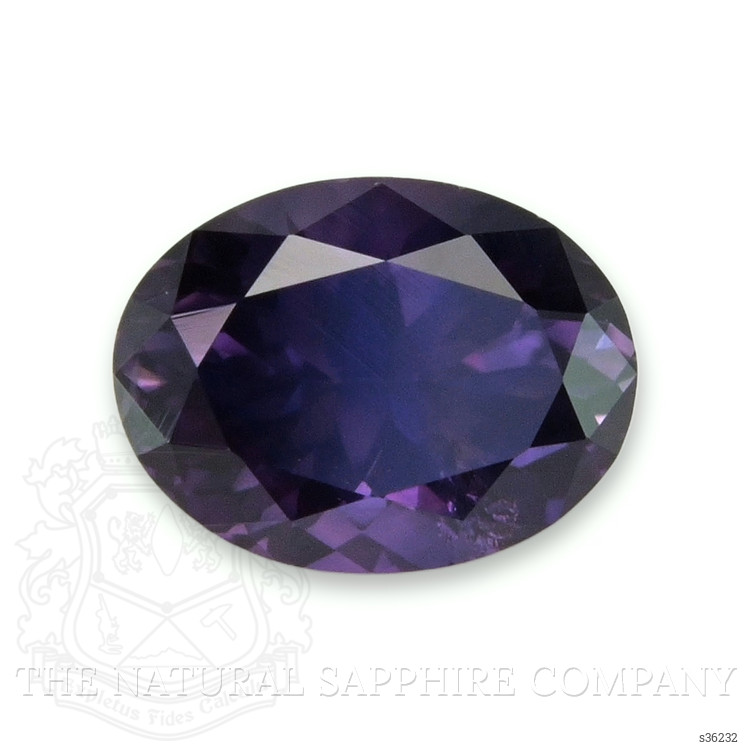 0.54 Ct. Purple Sapphire from Montana