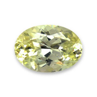 0.56 Ct. Greenish Yellow Sapphire from Montana Video