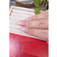 0.56 Ct. Greenish Yellow Sapphire from Montana Life Style