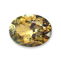 0.58 Ct. Greenish Yellow Sapphire from Montana Video