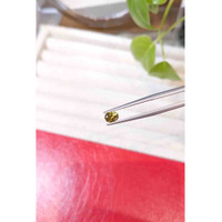 0.58 Ct. Greenish Yellow Sapphire from Montana Life Style