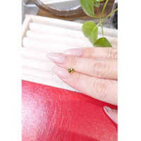 0.58 Ct. Greenish Yellow Sapphire from Montana Life Style