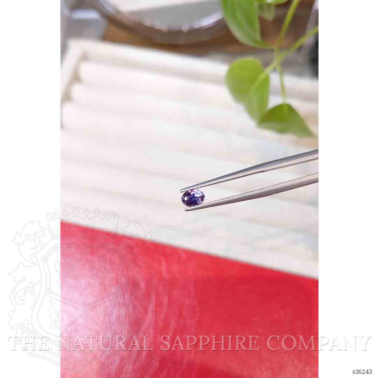 0.59 Ct. Bi Color Sapphire from Montana