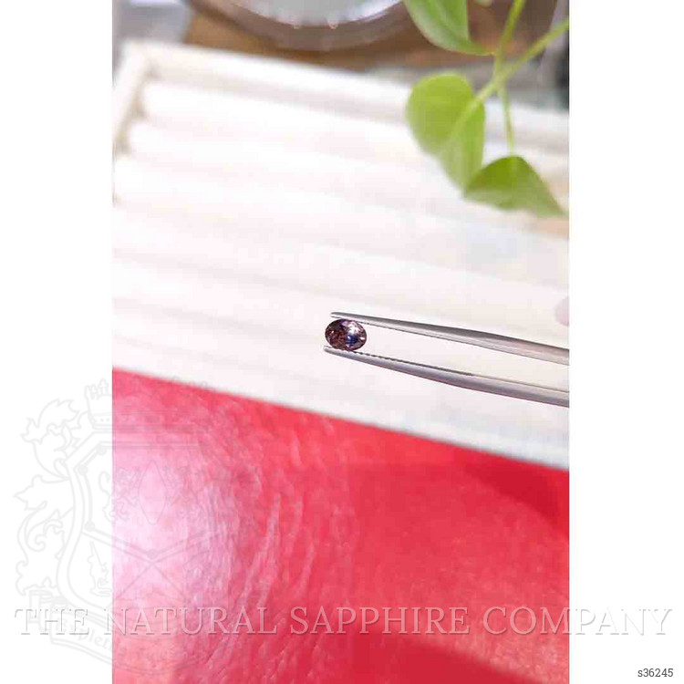 0.59 Ct. Bi Color Sapphire from Montana