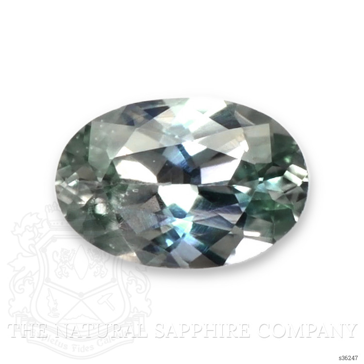 0.21 Ct. Bluish Green Sapphire from Montana