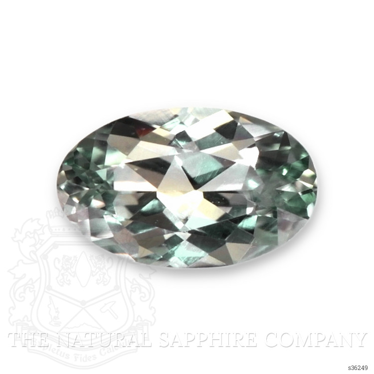 0.23 Ct. Yellowish Green Sapphire from Montana