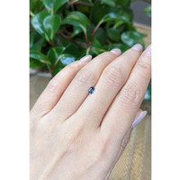 0.23 Ct. Greenish Blue Sapphire from Montana Life Style