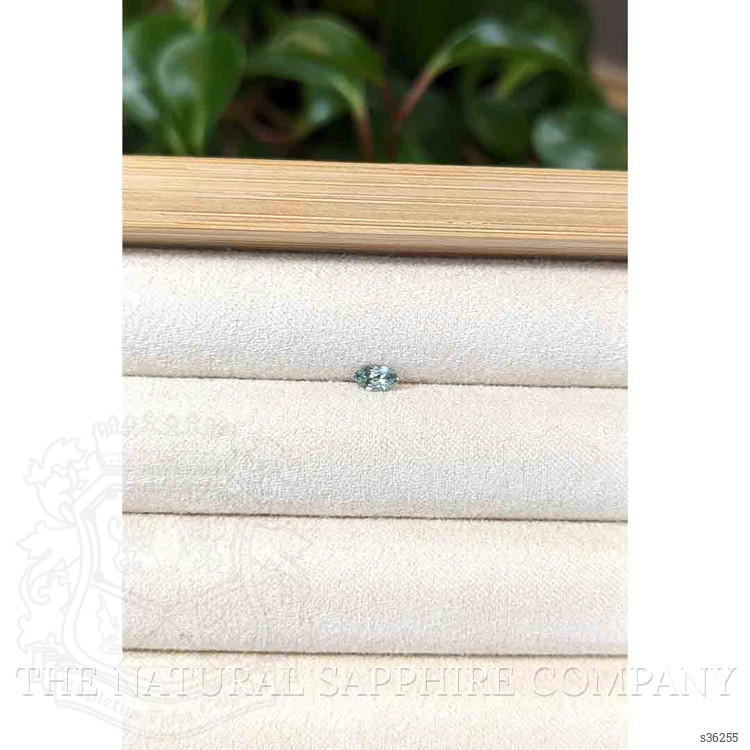 0.25 Ct. Bluish Green Sapphire from Montana