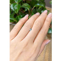 0.25 Ct. Bluish Green Sapphire from Montana Life Style