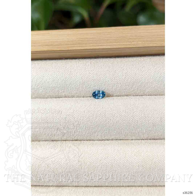 0.26 Ct. Blue Sapphire from Montana