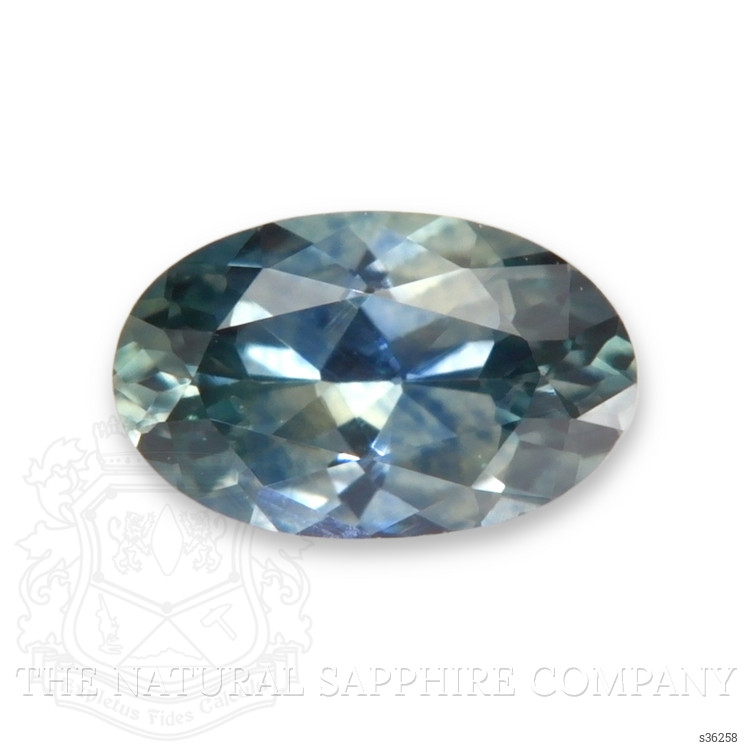 0.26 Ct. Bluish Green Sapphire from Montana
