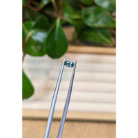 0.26 Ct. Bluish Green Sapphire from Montana Life Style