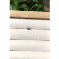 0.27 Ct. Bluish Green Sapphire from Montana Life Style