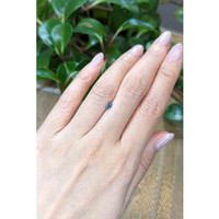 0.27 Ct. Bluish Green Sapphire from Montana Life Style