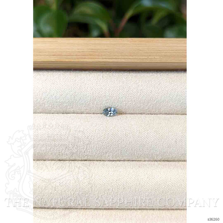 0.27 Ct. Greyish Blue Sapphire from Montana