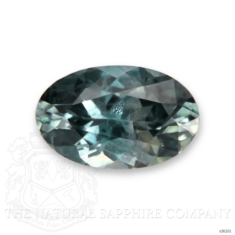 0.28 Ct. Bluish Green Sapphire from Montana
