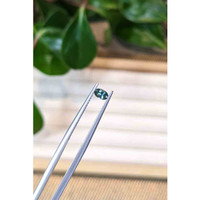 0.28 Ct. Bluish Green Sapphire from Montana Life Style