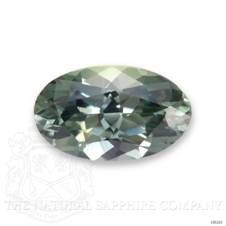 0.28 Ct. Green Sapphire from Montana
