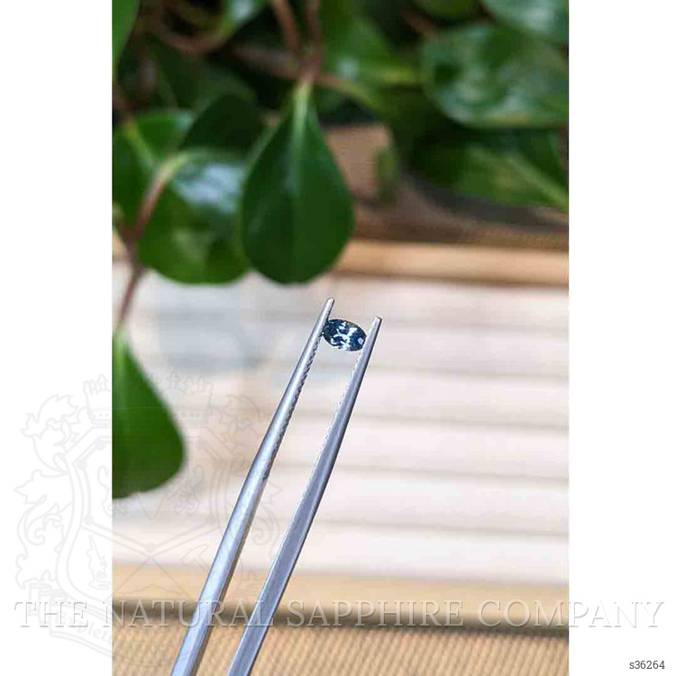 0.28 Ct. Blue Sapphire from Montana
