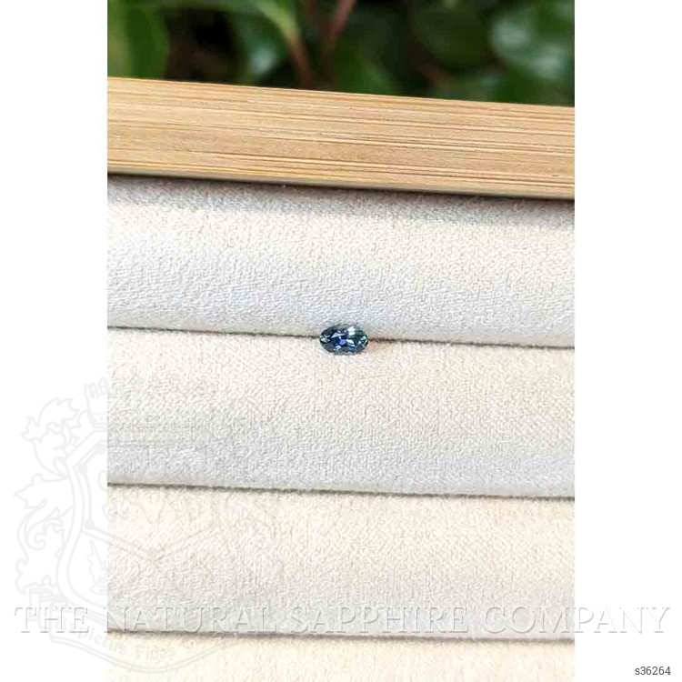0.28 Ct. Blue Sapphire from Montana