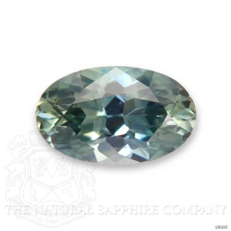 0.28 Ct. Bluish Green Sapphire from Montana