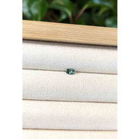 0.28 Ct. Bluish Green Sapphire from Montana Life Style