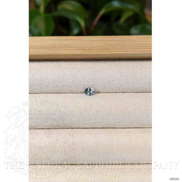0.28 Ct. Bluish Grey Sapphire from Montana