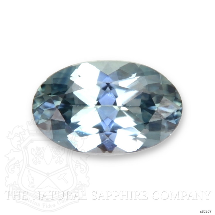 0.29 Ct. Bluish Green Sapphire from Montana