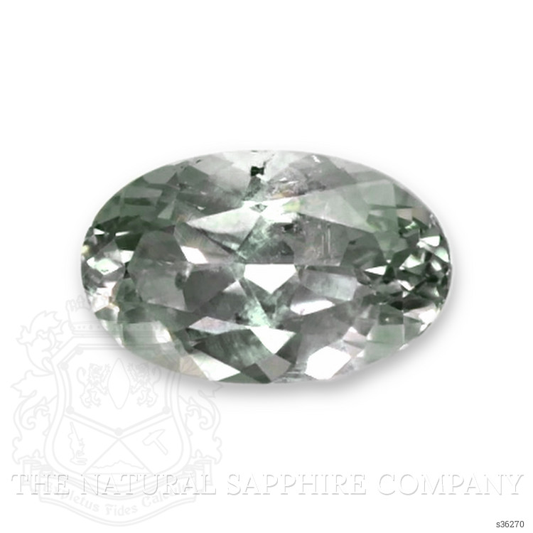0.30 Ct. Green Sapphire from Montana