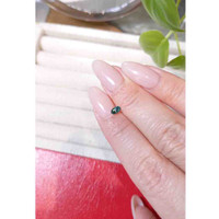 0.30 Ct. Bluish Green Sapphire from Montana Life Style