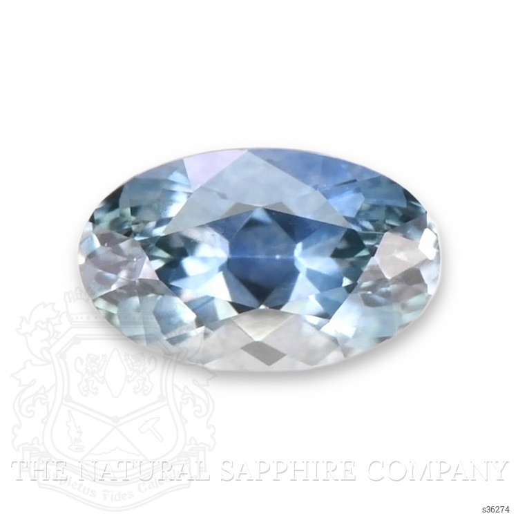 0.30 Ct. Greenish Blue Sapphire from Montana