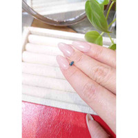 0.30 Ct. Greenish Blue Sapphire from Montana Life Style