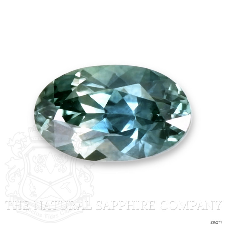 0.33 Ct. Bluish Green Sapphire from Montana