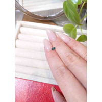 0.33 Ct. Bluish Green Sapphire from Montana Life Style