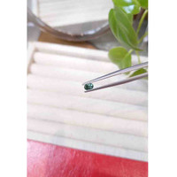 0.33 Ct. Bluish Green Sapphire from Montana Life Style