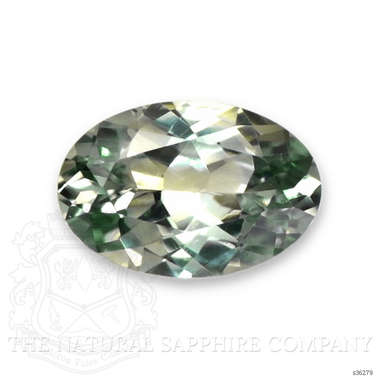 0.34 Ct. Yellowish Green Sapphire from Montana