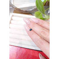 0.34 Ct. Greenish Blue Sapphire from Montana Life Style