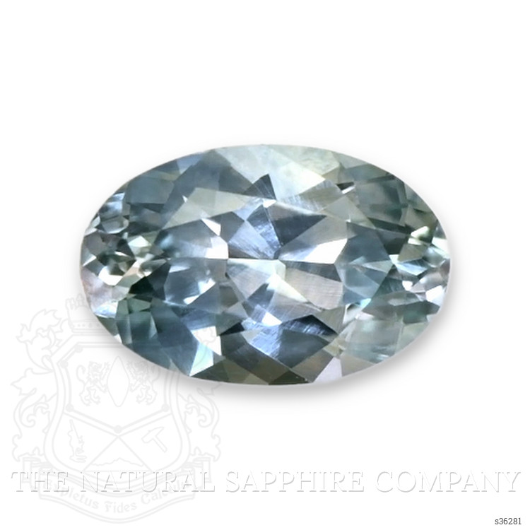 0.36 Ct. Bluish Green Sapphire from Montana