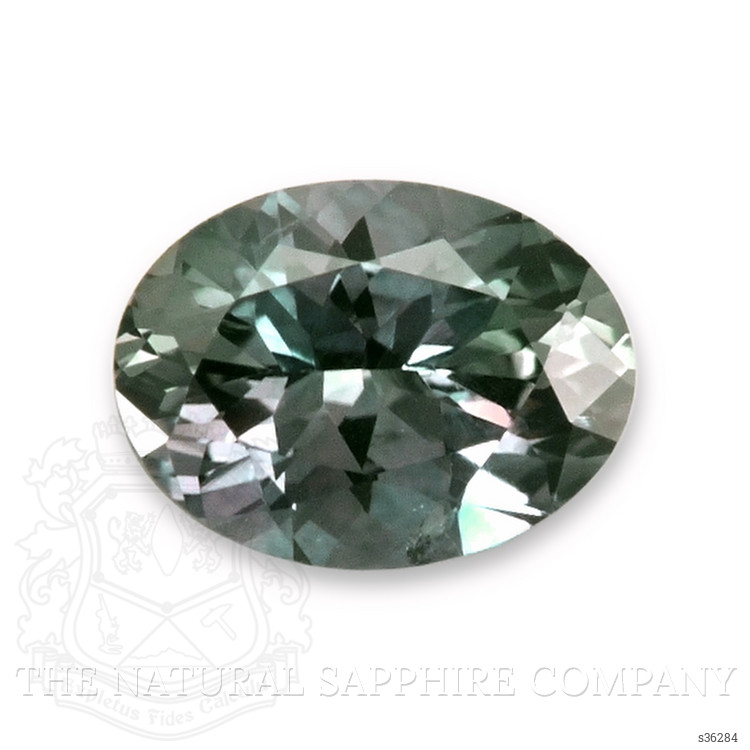 0.37 Ct. Bluish Green Sapphire from Montana