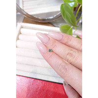 0.38 Ct. Bluish Green Sapphire from Montana Life Style