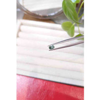 0.38 Ct. Bluish Green Sapphire from Montana Life Style